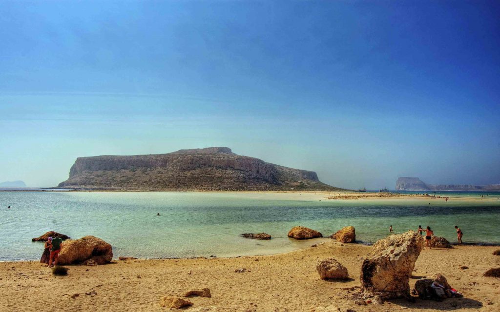 Balos lagoon